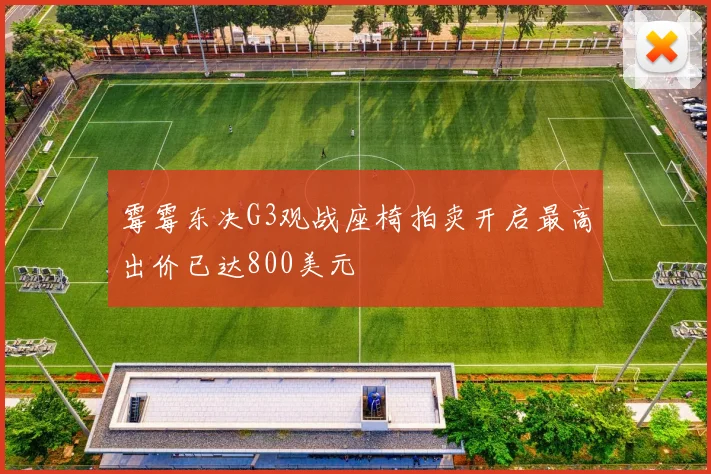 霉霉东决G3观战座椅拍卖开启最高出价已达800美元